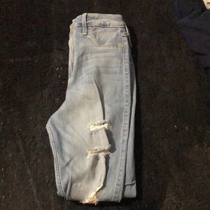 Ultra high rise jeans